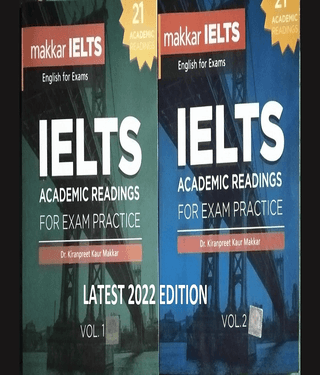 MAKKAR IELTS Academic Readings Practice Workbook Combo Vol. 1 and Vol. 2 (2022)