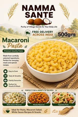 Macaroni Pasta, Elbow Macaroni, Elbow Pasta, Maccheroni, Pasta Macaroni 500gm