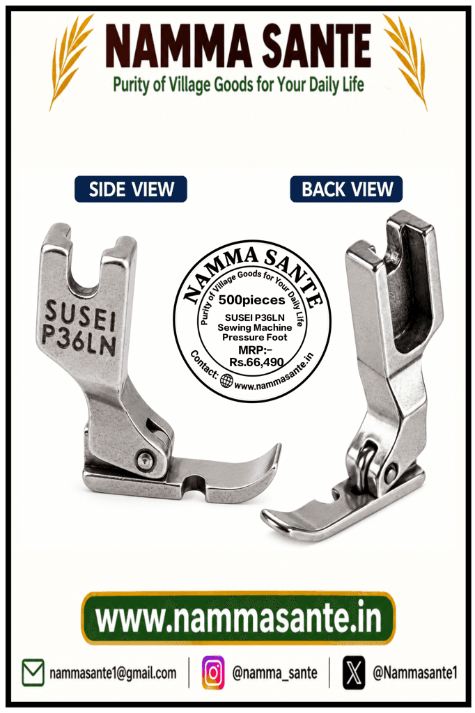 SUSEI P36LN Sewing Machine Pressure Foot view 2