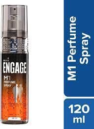Engage M1 Perfume Spray - Fresh & Long Lasting Fragrance, For Men, 120 Ml