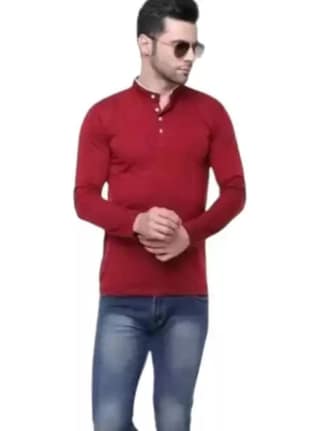 Men's Casual Slim Fit Long Sleeve T-Shirt