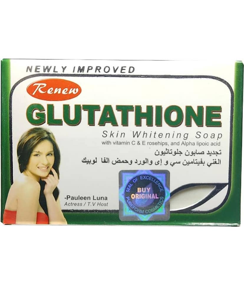 Renew Glutathione Skin Whitening Soap for All Skin Type ( Pack of 1 )