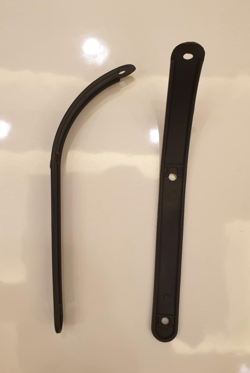 Black Plastic Armrest
