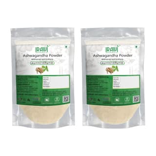 IRAIVI Premium Ashwagandha Powder 200g | Amukkara Kizhangu | Panneeru Gadda | Stress Adaptation & Vitality | 100% Pure Ashwagandha Supplement | Supports Energy & Calm