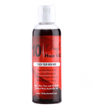 Elegantra Naturavives 10 Days Hair Oil – Best Ayurvedic Hair Growth & Anti-Hair Fall Oil