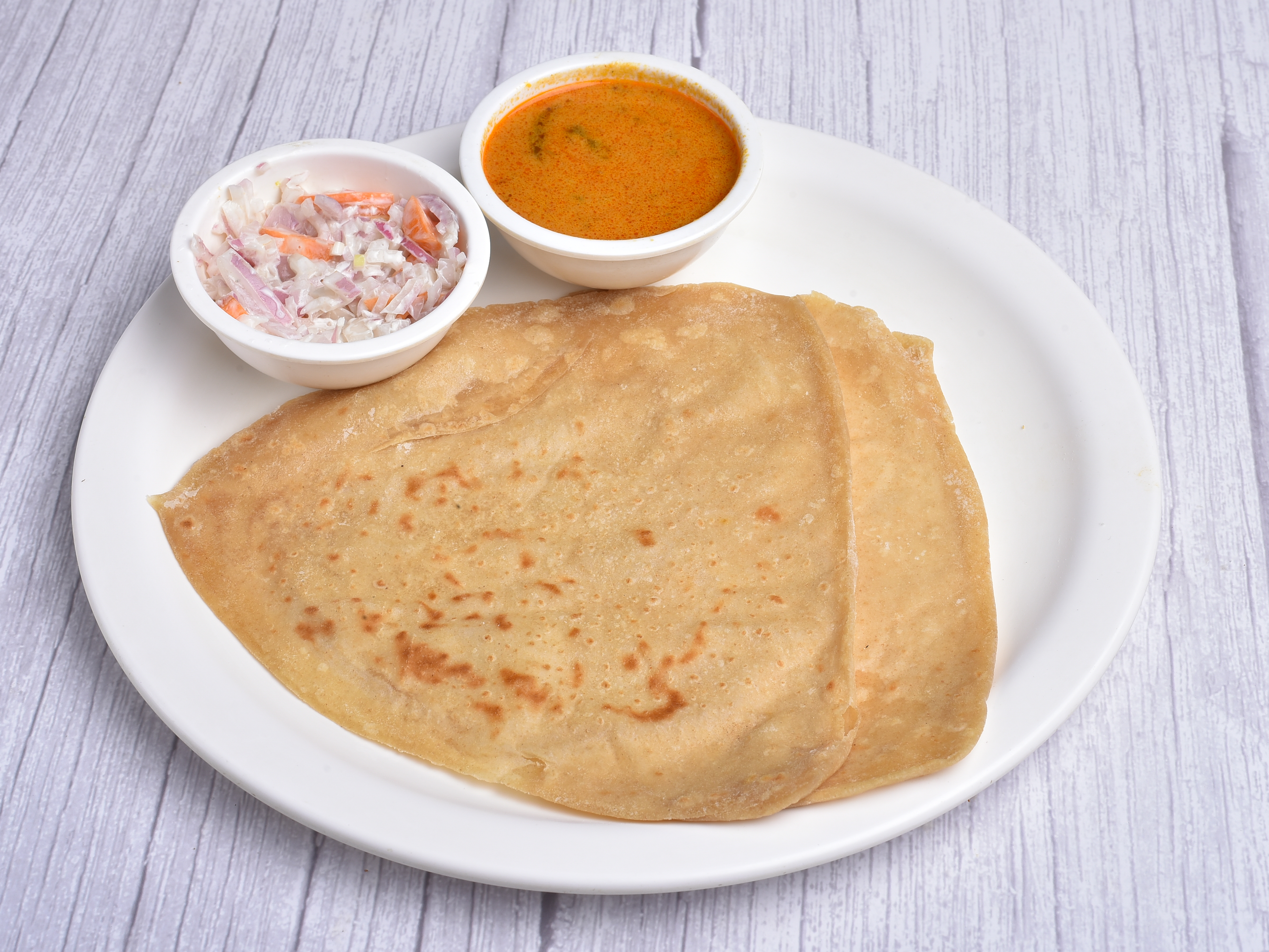 CHAPATHI WITH KURMA