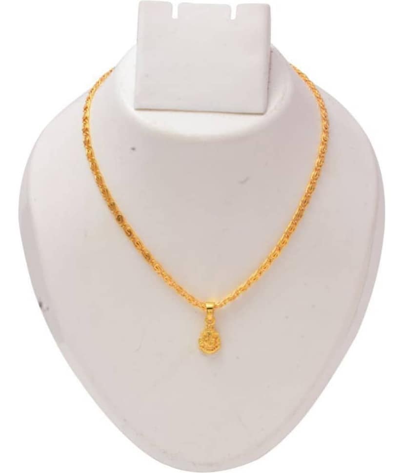 shankhraj mall Gold Pendant set ( Pack of 1 ) view 2