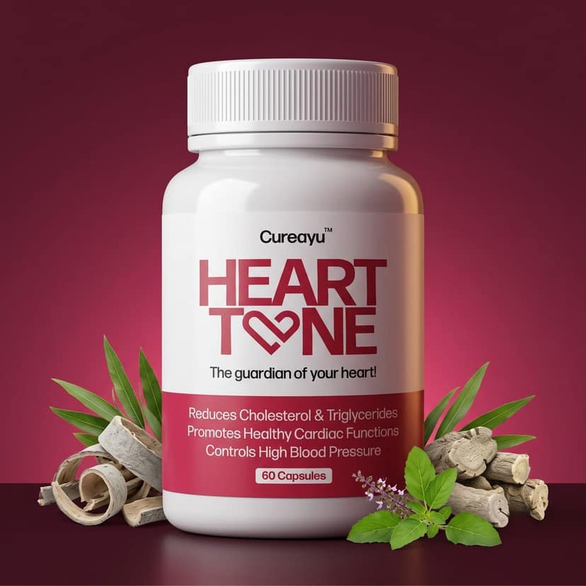 Heart Tone Capsules | Lowers Cholesterol & Controls Blood Pressure