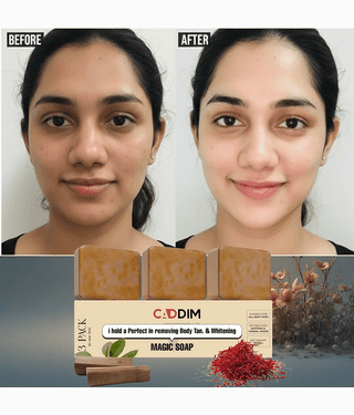 CADDIM Skin Whitening GHARSOAPS Soap for All Skin Type ( Pack of 3 )