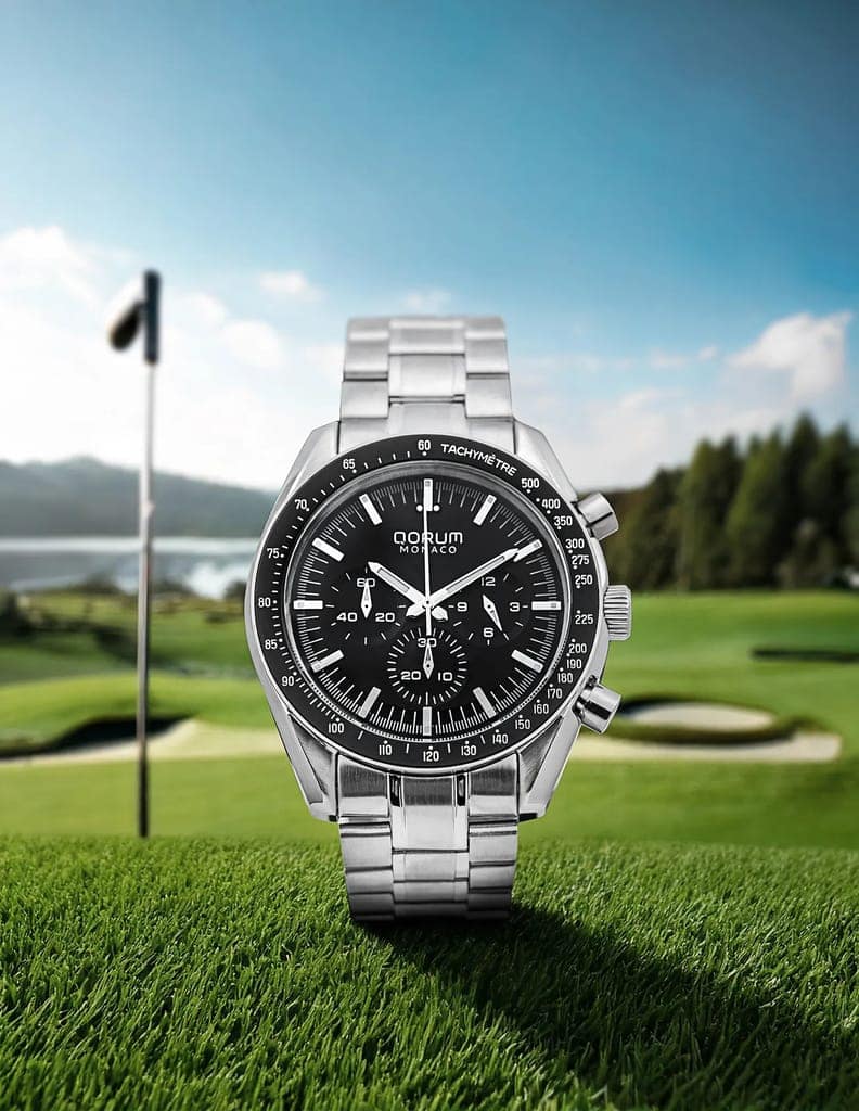 Qorum Monaco Men’s Chronograph Watch view 2