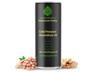 Cold Pressed Groundnut Oil - 1 Litre