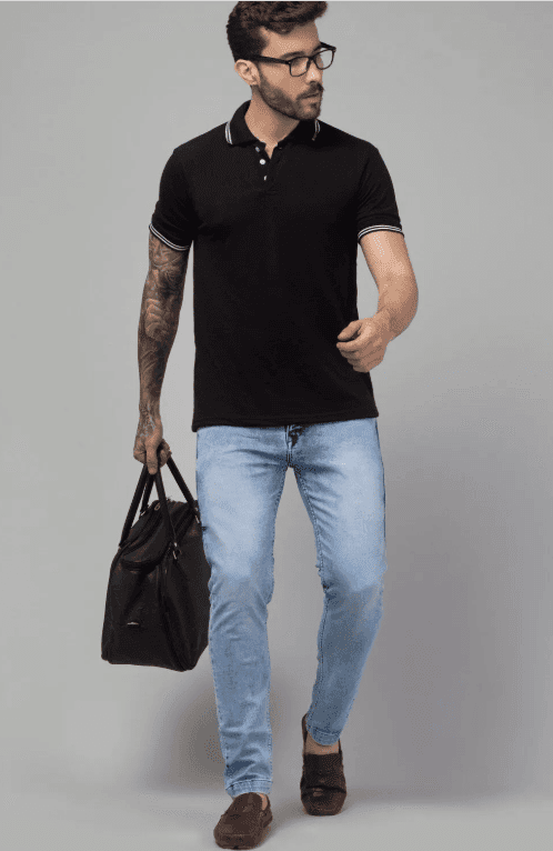 MEN’S 110003 Midnight Indigo Tapered Fit Jeans