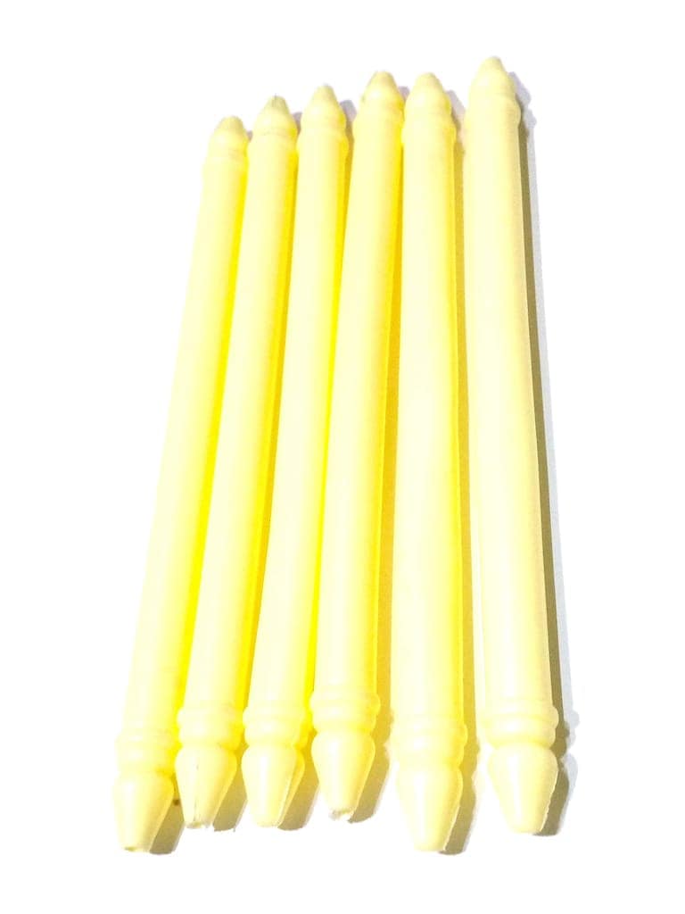 Nawani 6 Pic Plastic Thick (Dia-1.5cm) Stick for Craft, Size - 9 in. Long view 3