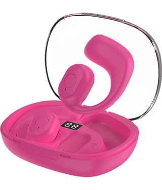 VEhop U10 OWS OPEN EAR Bluetooth True Wireless (TWS) On Ear 48 Hours Playback Comfirtable in ear fit IPX4(Splash & Sweat Proof) Red