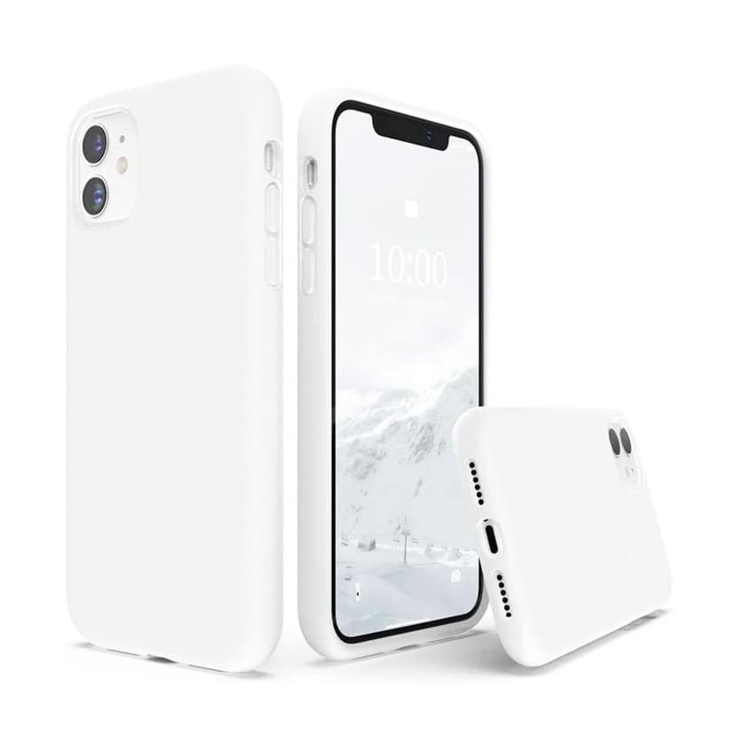 LIRAMARK Liquid Silicone Soft Back Cover Case for Apple iPhone 11