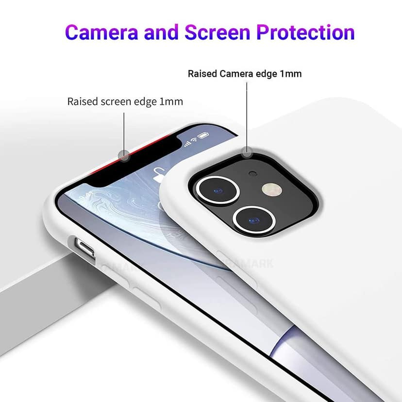 LIRAMARK Liquid Silicone Soft Back Cover Case for Apple iPhone 11 view 5