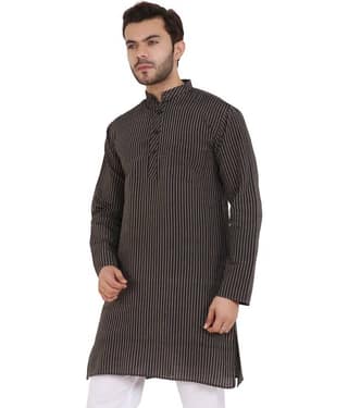 Latest Chikan - Red Cotton Men's Regular Kurta ( Pack of 1 )