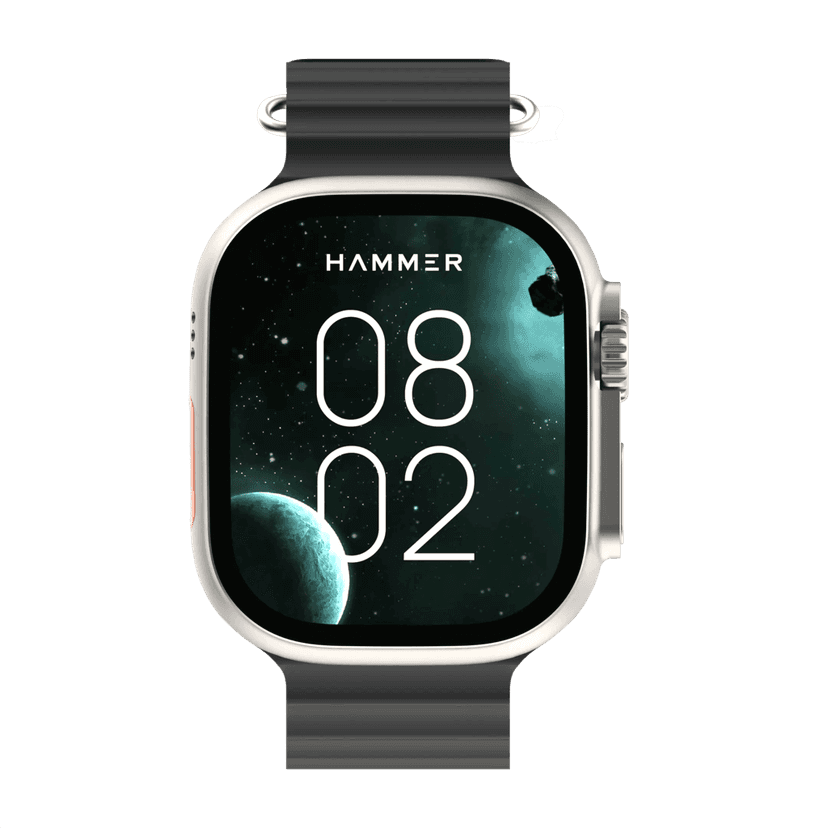 Hammer Active 2.0 Ultra with 1.95 inches Biggest Display Bluetooth Calling Smartwatch view 2