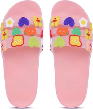Pampy Angel - Pink Women's Slide Flip flop