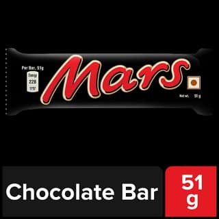 Mars Nougat & Caramel Filled Chocolate Bar, 51 G Pouch