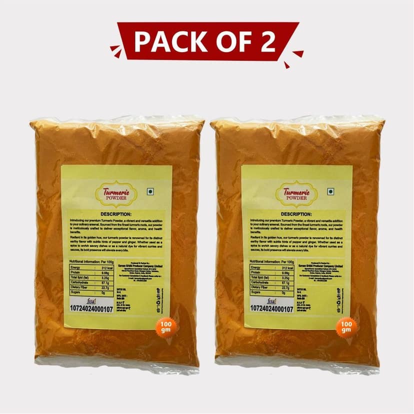 Turmeric Powder (Pack of 2) view 3