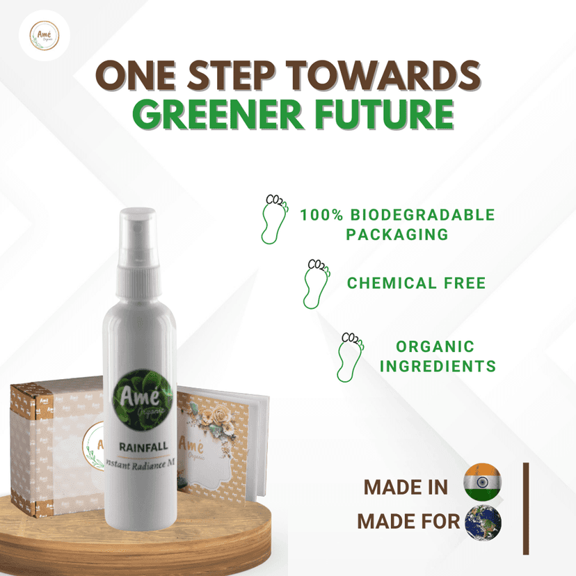 Ame Organic™ | RAINFALL | Instant Skin Radiance | 100ml view 5