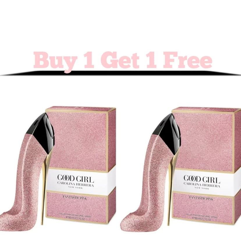 Carolina Herrera Good Girl Fantastic Pink Eau De Parfum 80ml Women Perfume With Free 80ML Perfume
