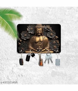 Kkart Multicolour Wood Key Holder - Pack of 1