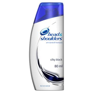 Head and Shoulders Shampoo Silky Black 80ml