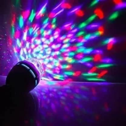 Elecsera 360 Degree LED Bulb Disco Light, LED Light, LED Disco Light for Party Set of 2 Single Disco Ball (Ball Diameter: 2.5 cm) view 6