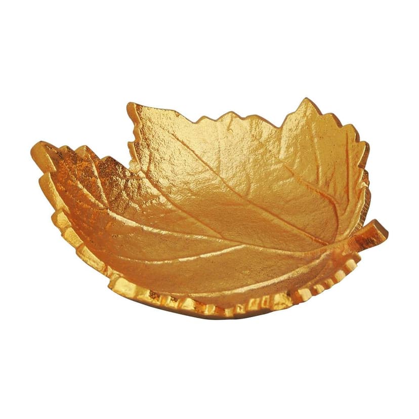 Aluminium Decorative Leaf Gold Plated (AMAS098) view 3