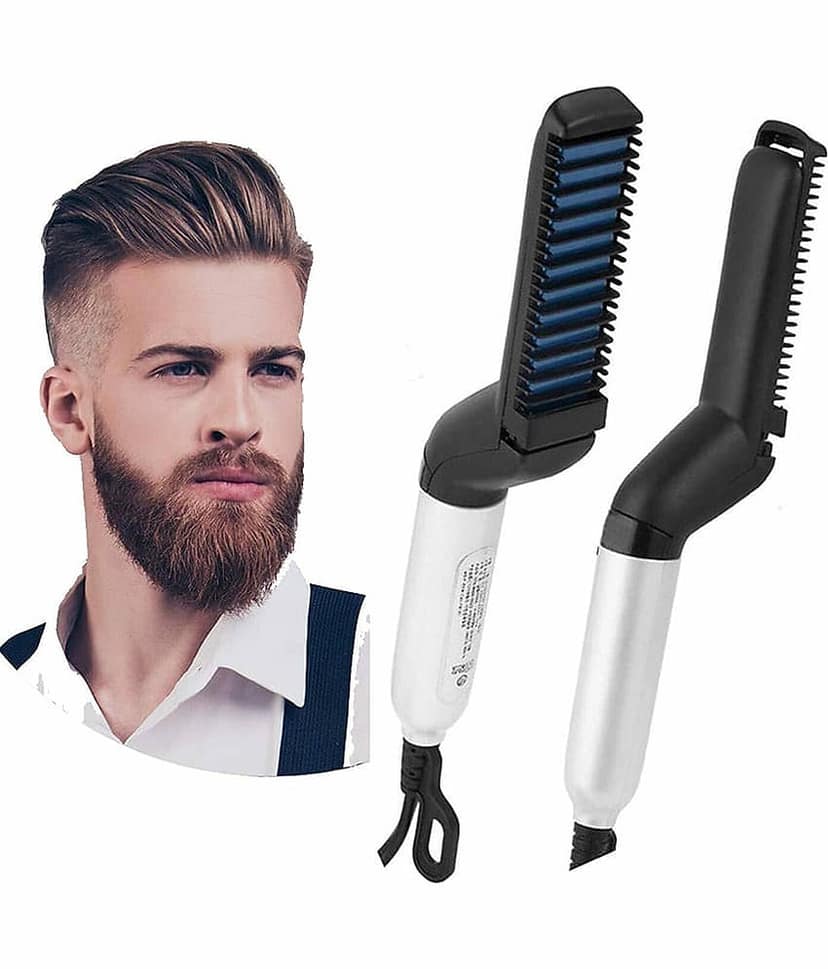 FITAZA Men Quick Beard Multicolor Hair Straightener