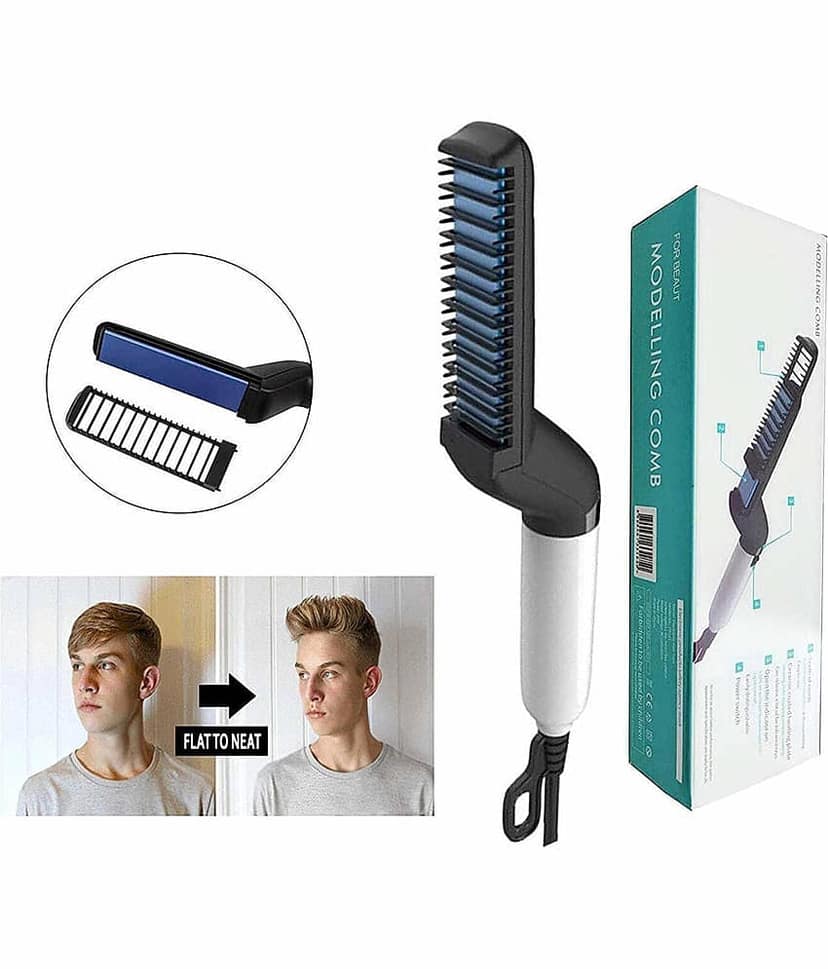 FITAZA Men Quick Beard Multicolor Hair Straightener view 2