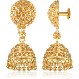 Vivastri Elite Charming Screw Jhumka Earring for Women and Girls [VIVA2732ERG]