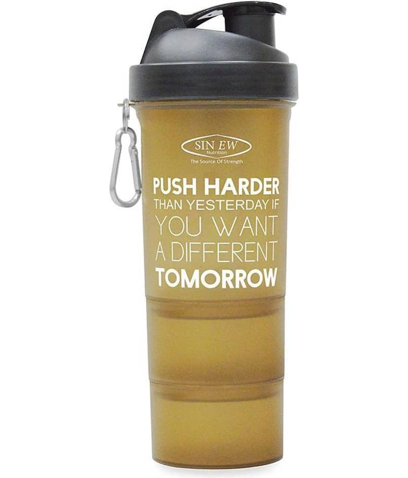 Sinew All in One Smart Shaker Bottle 600 ml Shakers