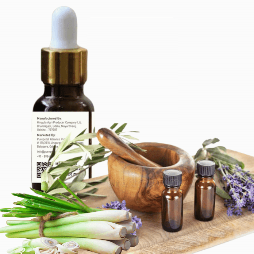 Natural Lemongrass Essential Oil view 3