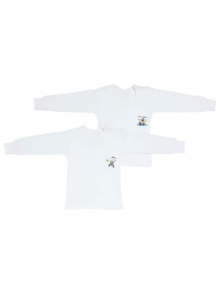 Chipbeys Pack of 2 Round Neck Full Sleeves Premium Cotton Thermal wear for Kids