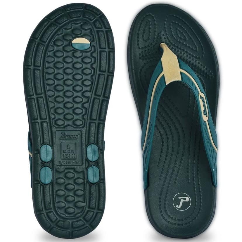 Paragon Men Green Flip Flops (K3410G-MIG) view 5