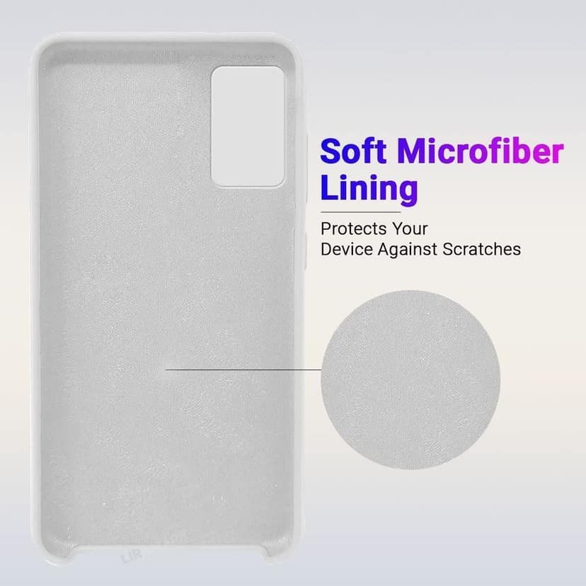 LIRAMARK Liquid Silicone Soft Back Cover Case for Samsung Galaxy Note 20 view 4