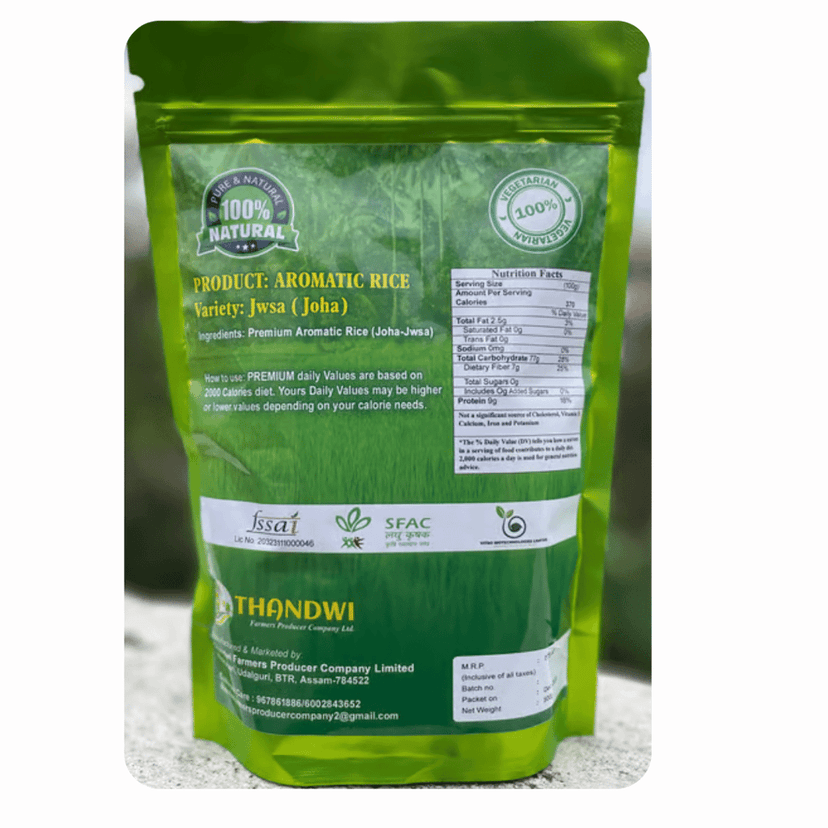 Aromatic Rice Variety: JWSA (Joha Rice) - Combo pack 1kg view 3