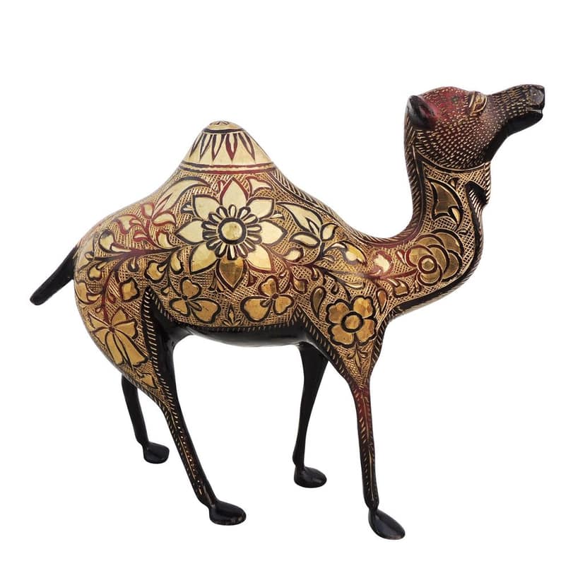 Brass Showpiece Camel Statue (ANMAS142 A) view 3
