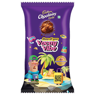 Cadbury Choclairs Gold Candy, 520 g (100 Candies)