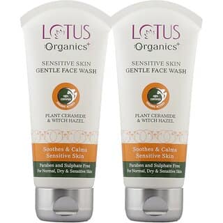 Lotus Organics+ Sensitive Skin Gentle Face Wash (160 G)