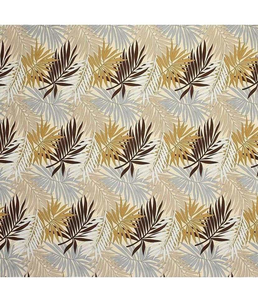 Decent Home Cotton Floral 1 Bedsheet with 2 Pillow Covers - Gold view 2