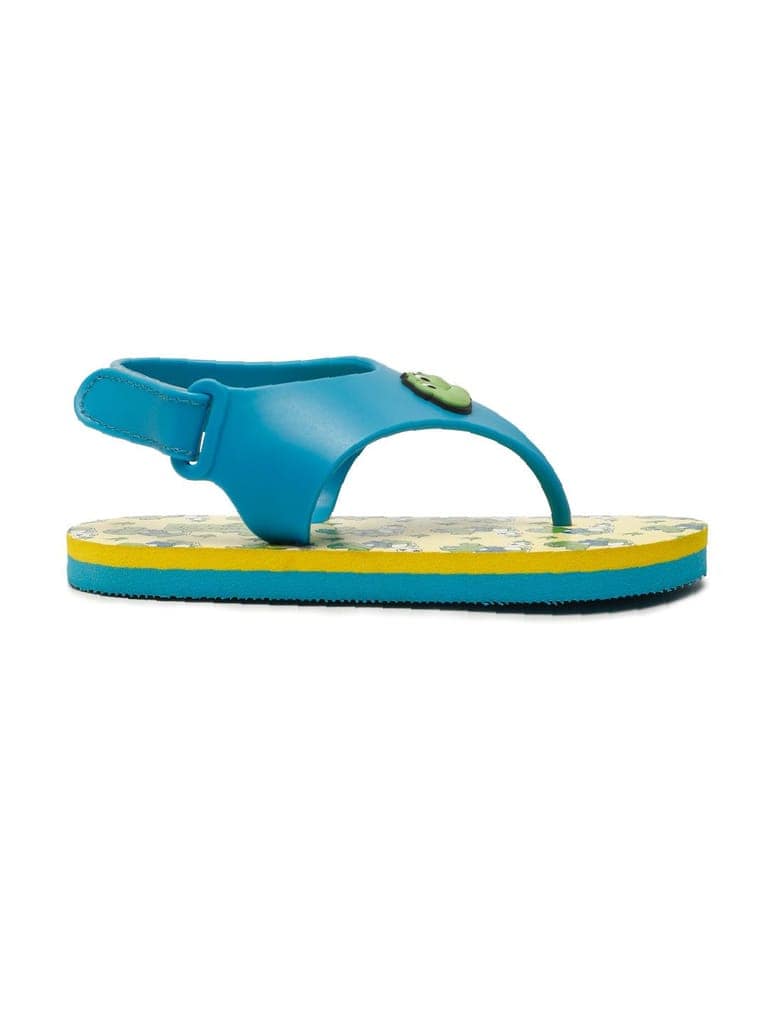 Premium Crocodile Jellies Flip-flops - Sky Blue (Unisex) view 4