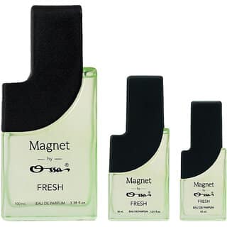 Ossa Magnet Fresh Unisex Eau De Parfum 100ml, 30ml, 15ml Long Lasting Perfume Combo for Men And Women (Pack Of 3)
