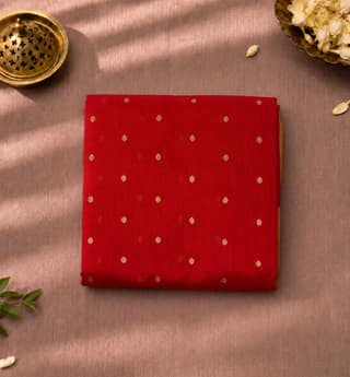 Handloom Chanderi Silk By Cotton Saree
