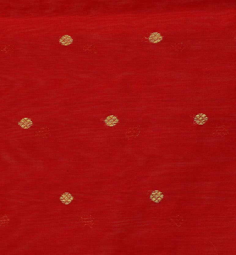 Handloom Chanderi Silk By Cotton Saree view 5