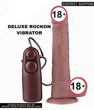 ROCKON VIBRATING SWING DILDO For Women