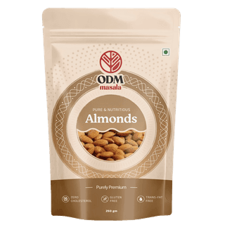 ODM Masala Premium Almonds (Badam) - Whole Crunchy Dry Fruit